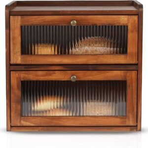 Jubily 2-Layer Bread Box with Acrylic Window