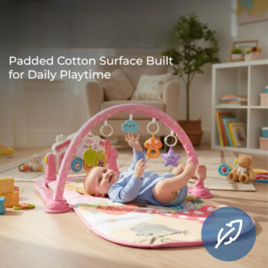 All-in-One Baby Play Gym & Mat — Fun, Learning & Growth in One!